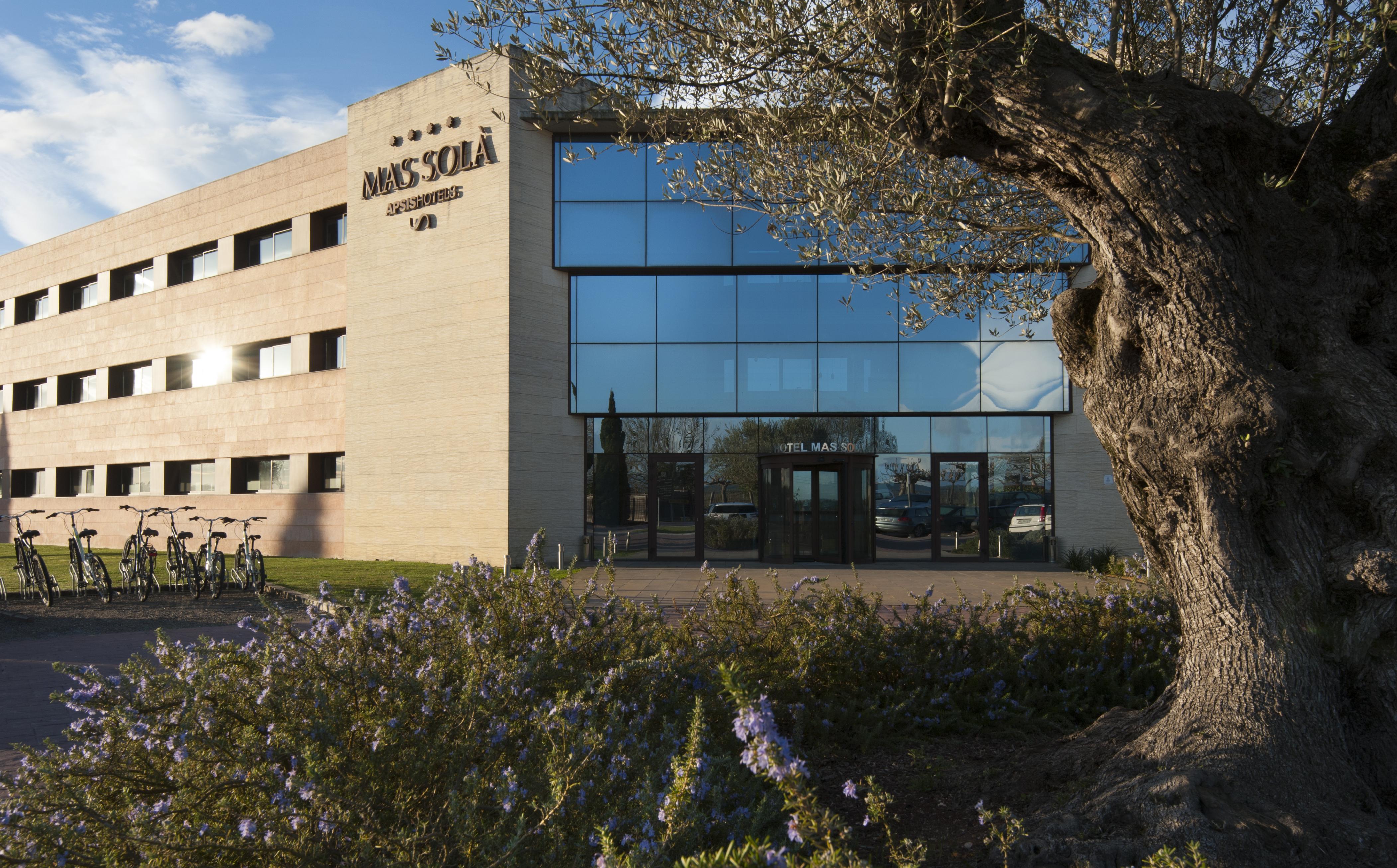 Hotel Mas Sola Santa Coloma De Farners Dış mekan fotoğraf