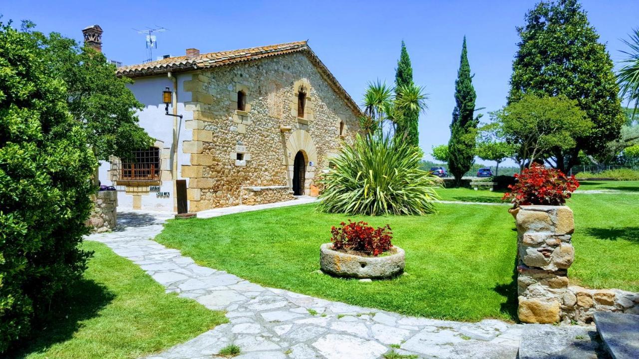 Hotel Mas Sola Santa Coloma De Farners Dış mekan fotoğraf